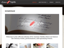 Tablet Screenshot of carmentafolla.com